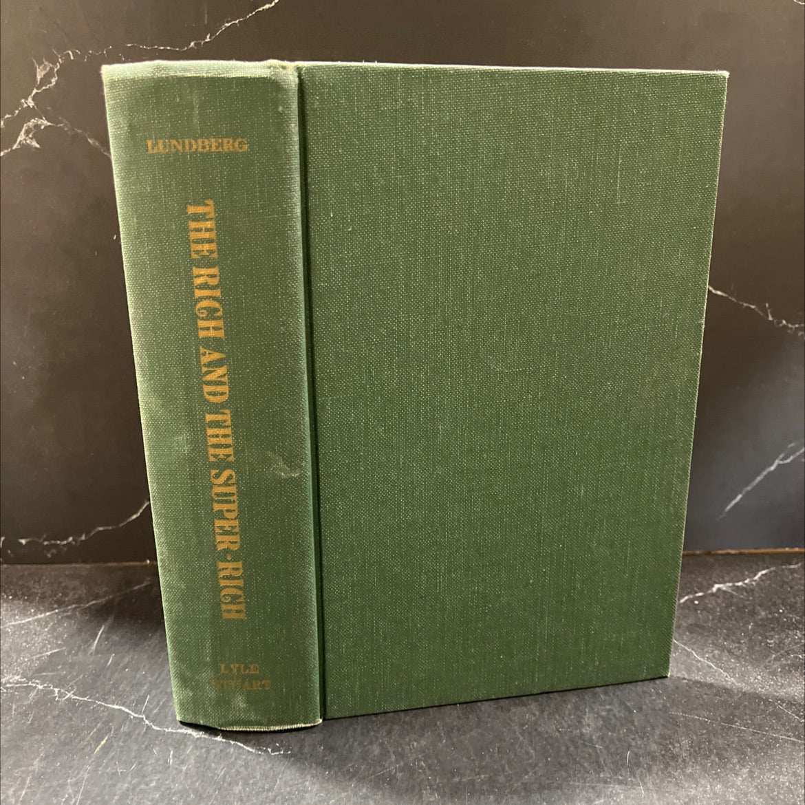 hout the rich and the super-rich a study in the power of money today book, by ferdinand lundberg, 1968 Hardcover image 1