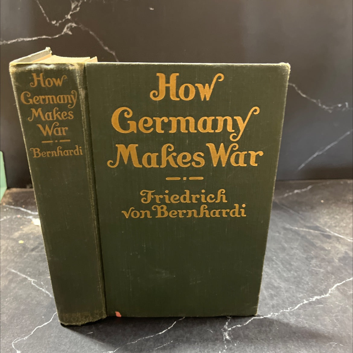 how germany makes war book, by friedrich von bernhardi, 1914 Hardcover image 1
