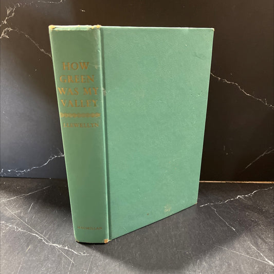 how green was my valley book, by richard llewellyn, 1940 Hardcover image 1