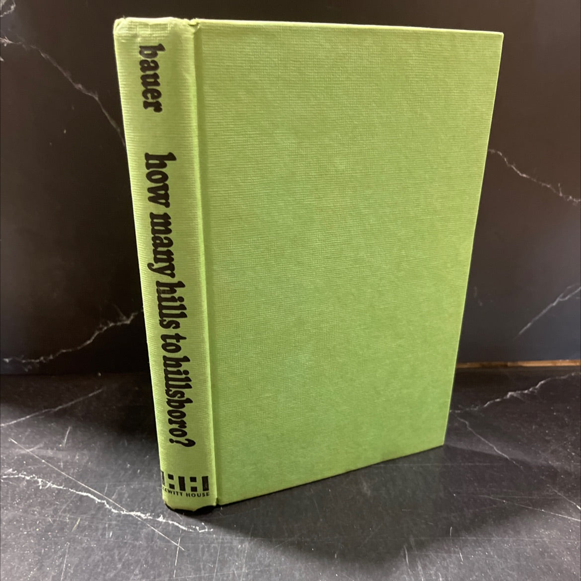 how many hills to hillsboro? book, by fred bauer, 1969 Hardcover image 1