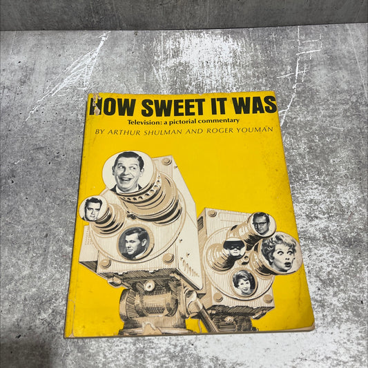 how sweet it was television: a pictorial commentary book, by Arthur Shulman and Roger Youman, 1966 Paperback image 1