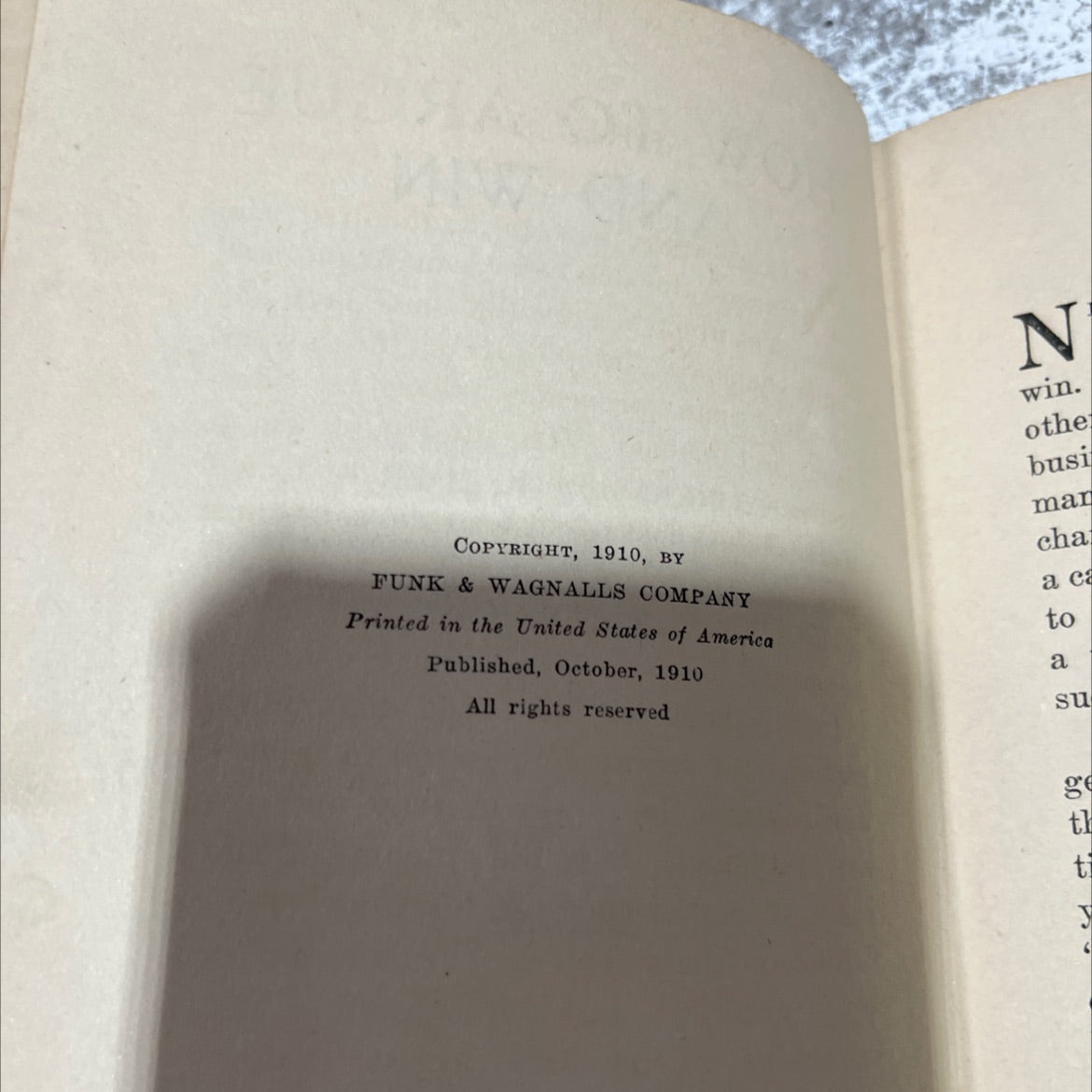 how to argue and win book, by grenville kleiser, 1912 Hardcover image 3