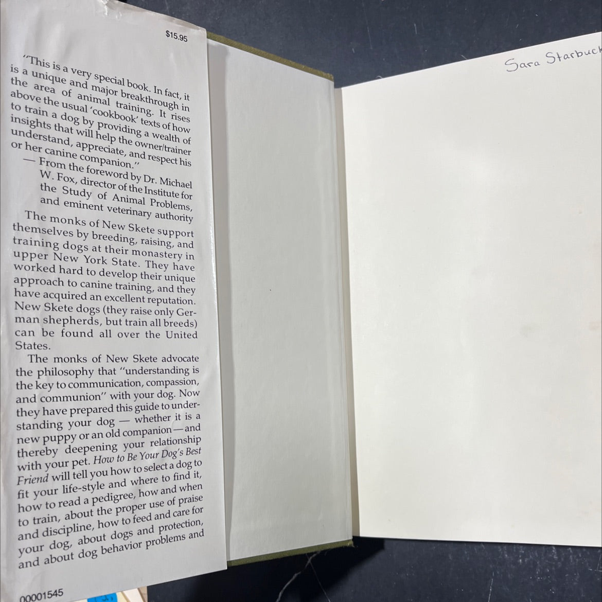 how to be your dog's best friend book, by monks of new skete, 1978 Hardcover image 4