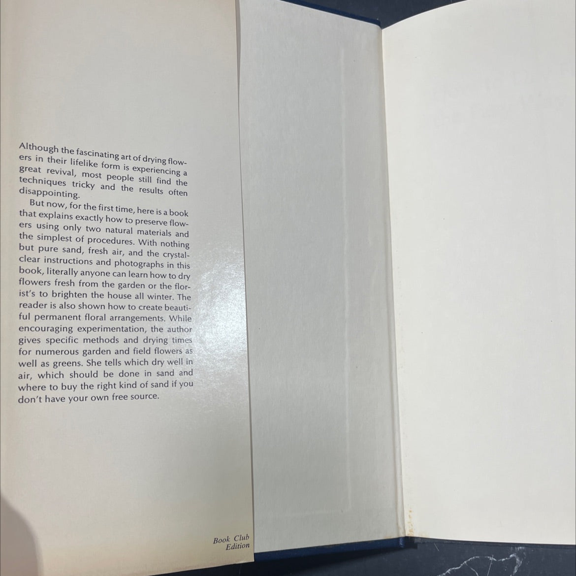 how to dry flowers the easy way book, by audrey steiner bugbee, 1975 Hardcover image 4