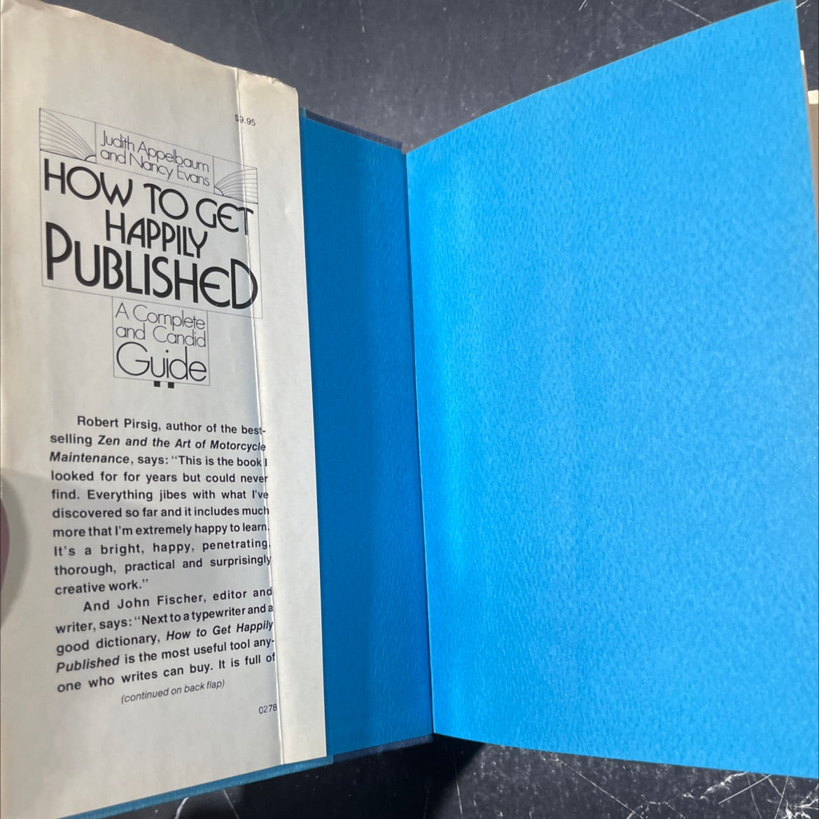 how to get happily published book, by judith appelbaum and nancy evans, 1978 Hardcover image 4
