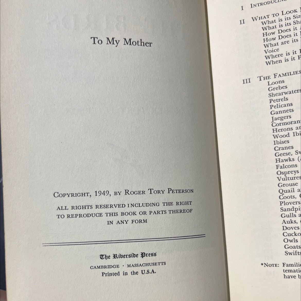 how to know the birds an introduction to bird recognition book, by roger tory peterson, 1949 Hardcover image 3