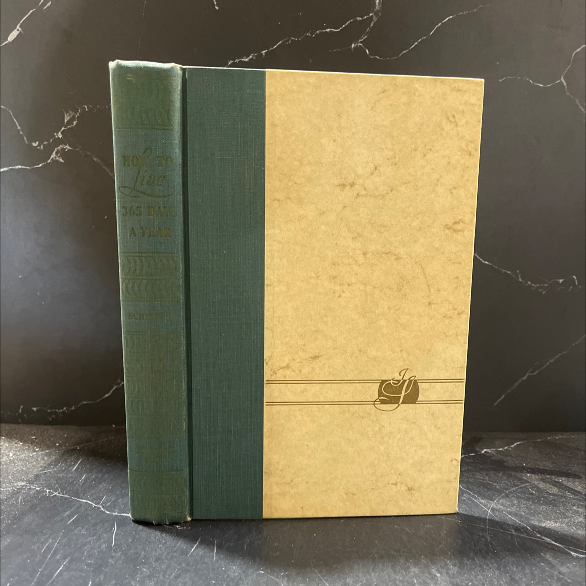 how to live 365 days a year book, by john a. schindler, m.d., 1958 Hardcover image 1