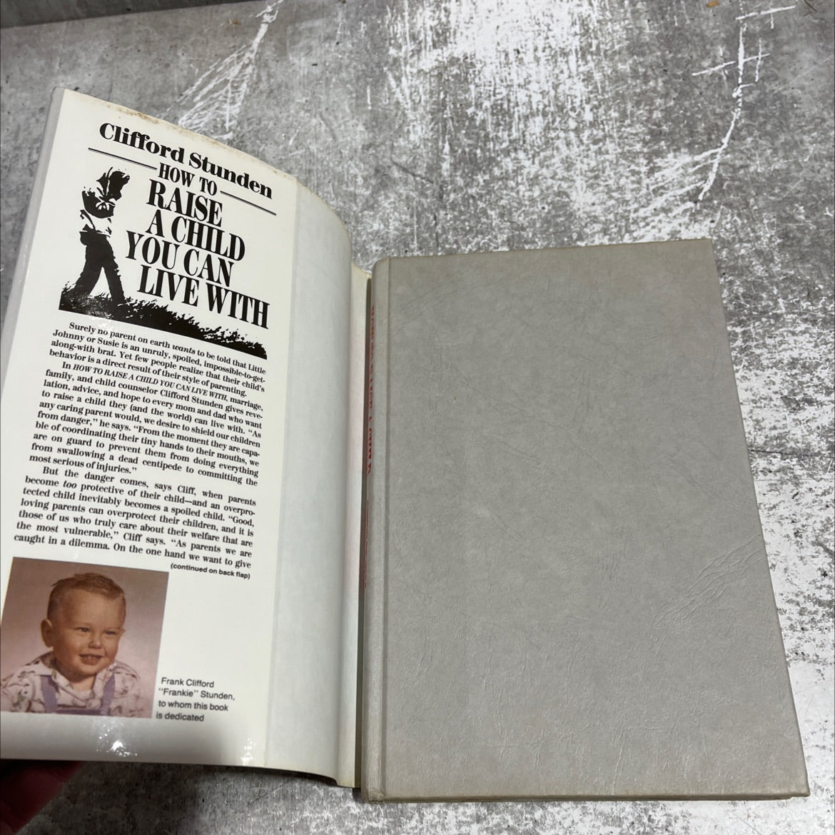 how to raise a child you can live with book, by Clifford Stunden, 1986 Hardcover image 4