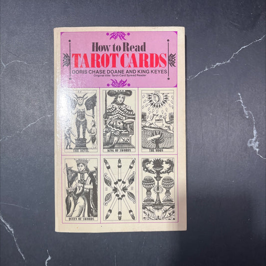 how to read tarot cards book, by doris chase doane, 1979 Paperback image 1