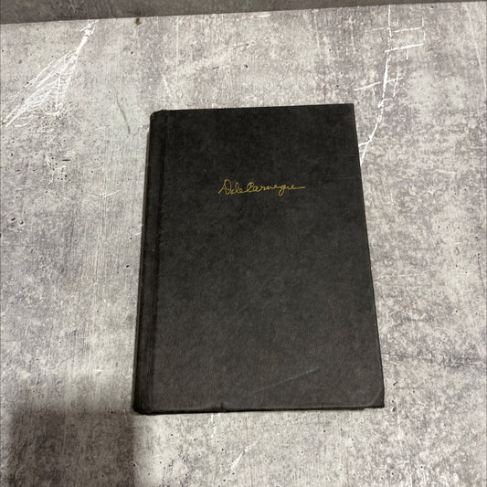how to stop worrying and start living book, by dale carnegie, 1975 Hardcover image 1
