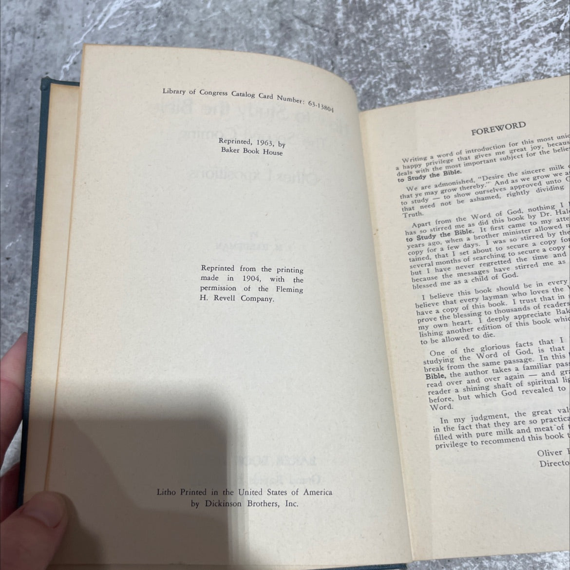 how to study the bible the second coming and other expositions book, by i. m. haldeman, 1963 Hardcover image 3