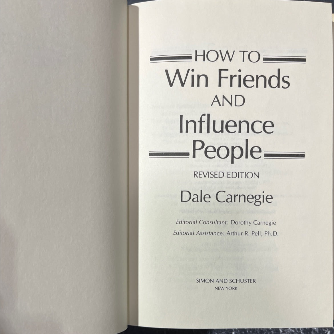 how to win friends and influence people book, by dale carnegie, 1981 Hardcover image 2