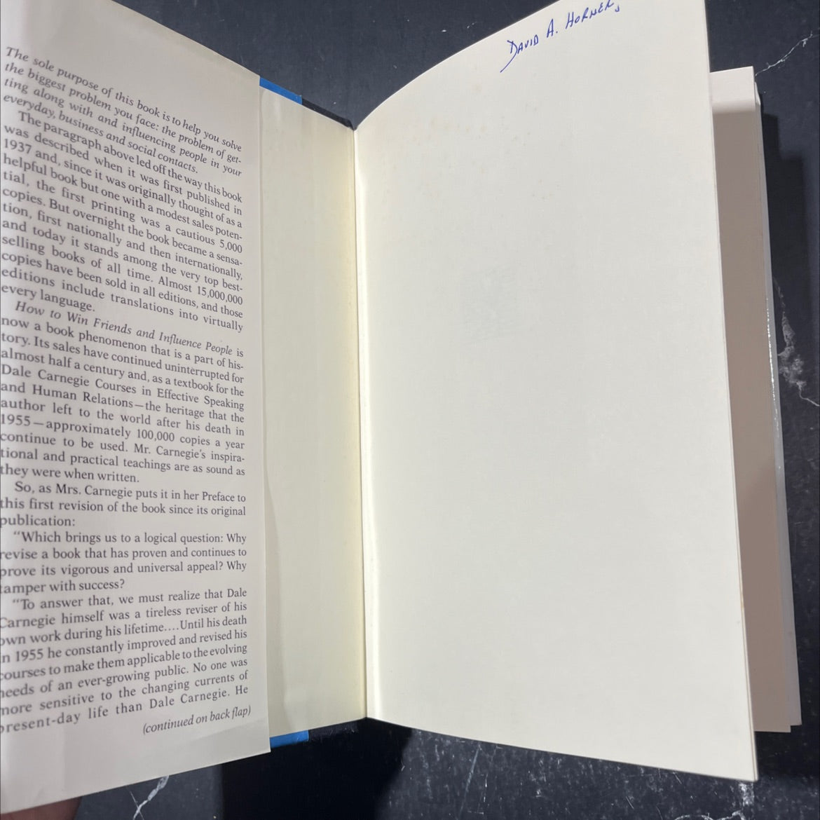 how to win friends and influence people book, by dale carnegie, 1981 Hardcover image 4