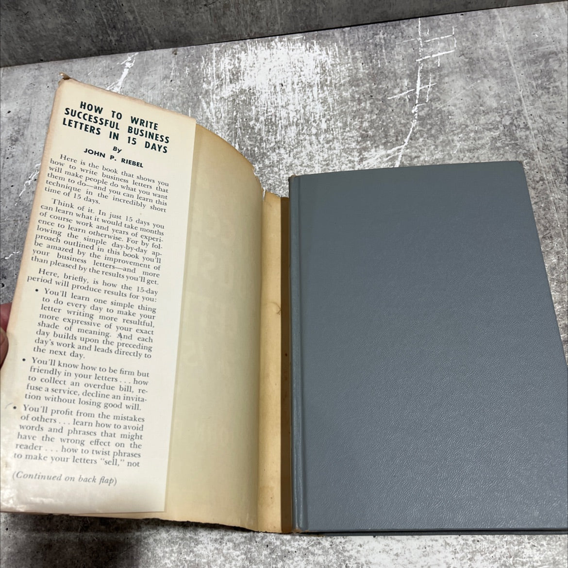 how to write successful business letters book, by john p. riebel, 1965 Hardcover image 4