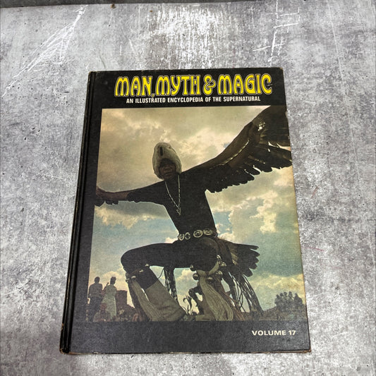hs xp man myth & magic an illustrated encyclopedia of the supernatural book, by Richard Cavendish, 1970 Hardcover image 1