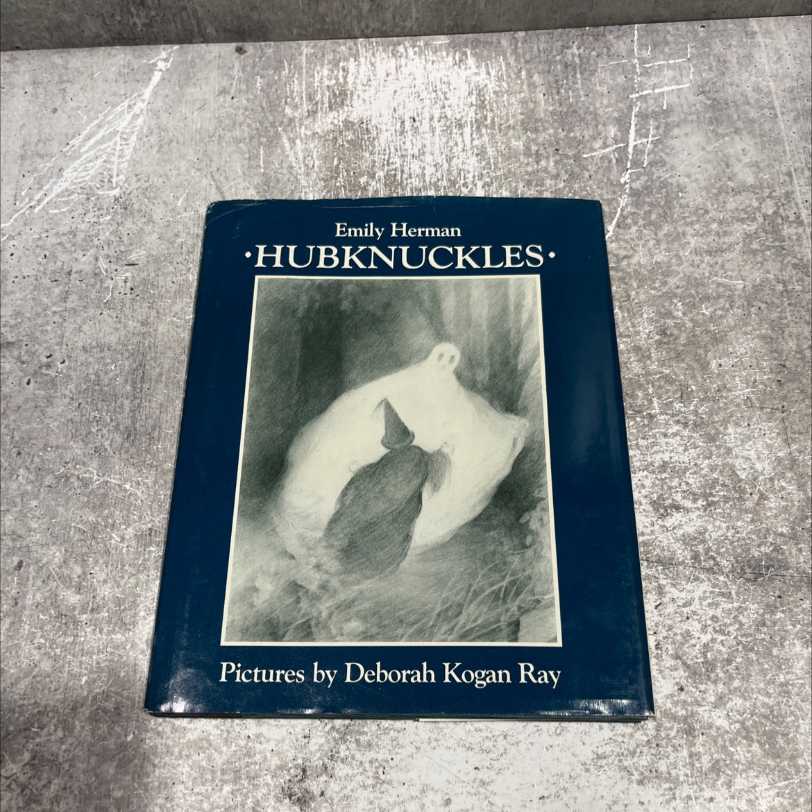 hubknuckles book, by Emily Herman, 1985 Hardcover image 1