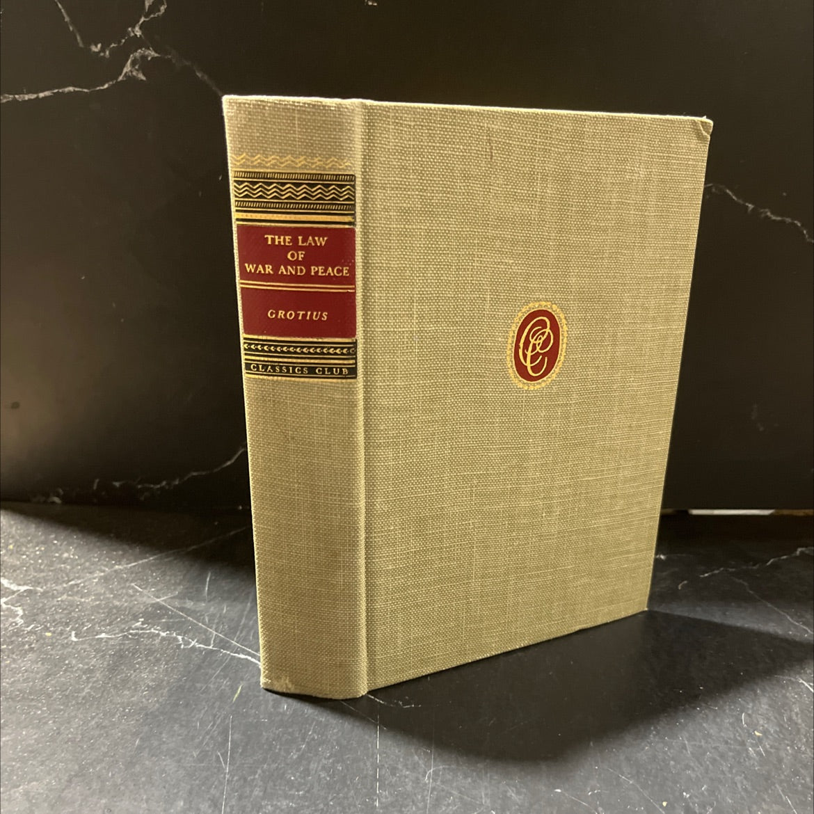 hugo grotius the law of war and peace book, by hugo grotius, 1949 Hardcover image 1