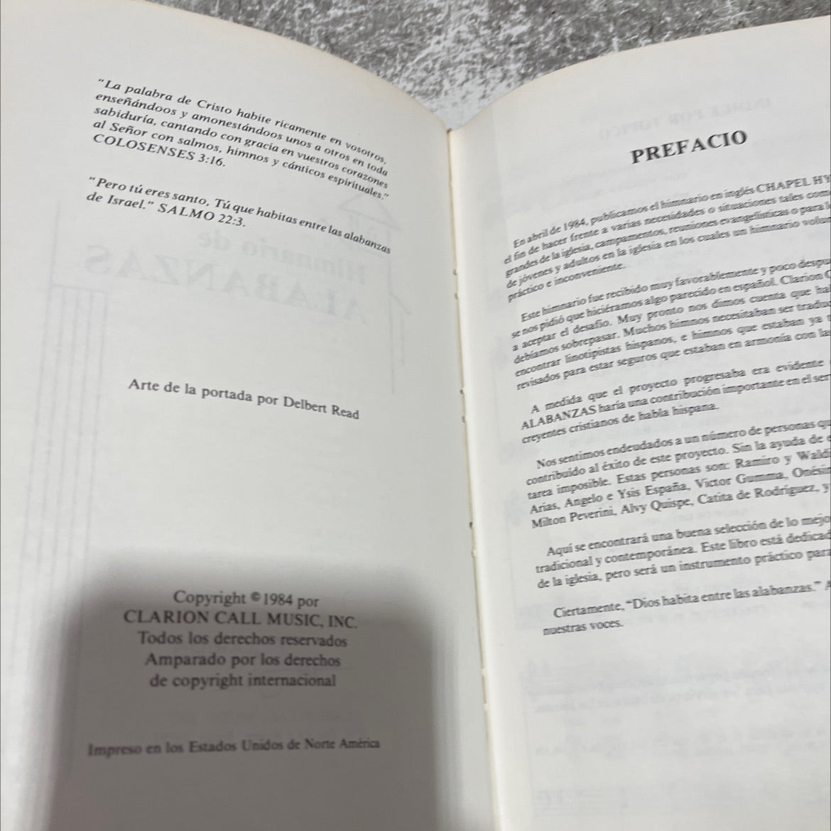 hymnal of praises book, by unknown, 1984 Hardcover image 3