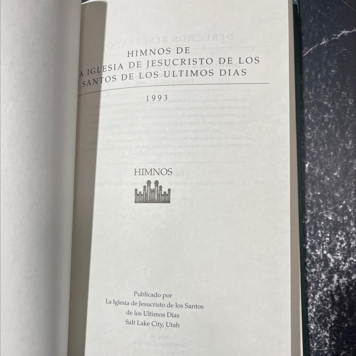 hymns of the church of jesus christ of latter-day saints book, by unknown, 1993 Hardcover image 2