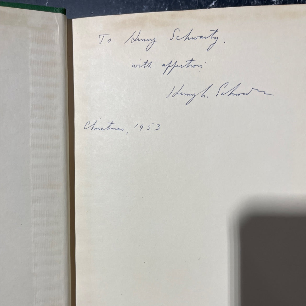 SIGNED hypertensive diseases causes and control book, by henry a. schroeder, m.d., f.a.c.p., 1953 Hardcover, Vintage image 4