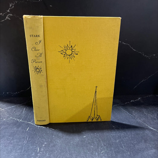 i chose a parson book, by phyllis stark, 1956 Hardcover image 1