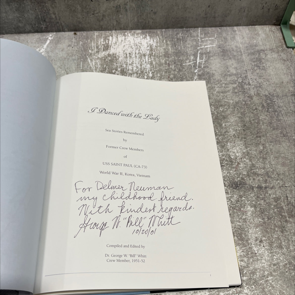 i danced with the lady my sea stories remembered by former crew members of uss saint paul (ca-73) world war ii, korea, image 2