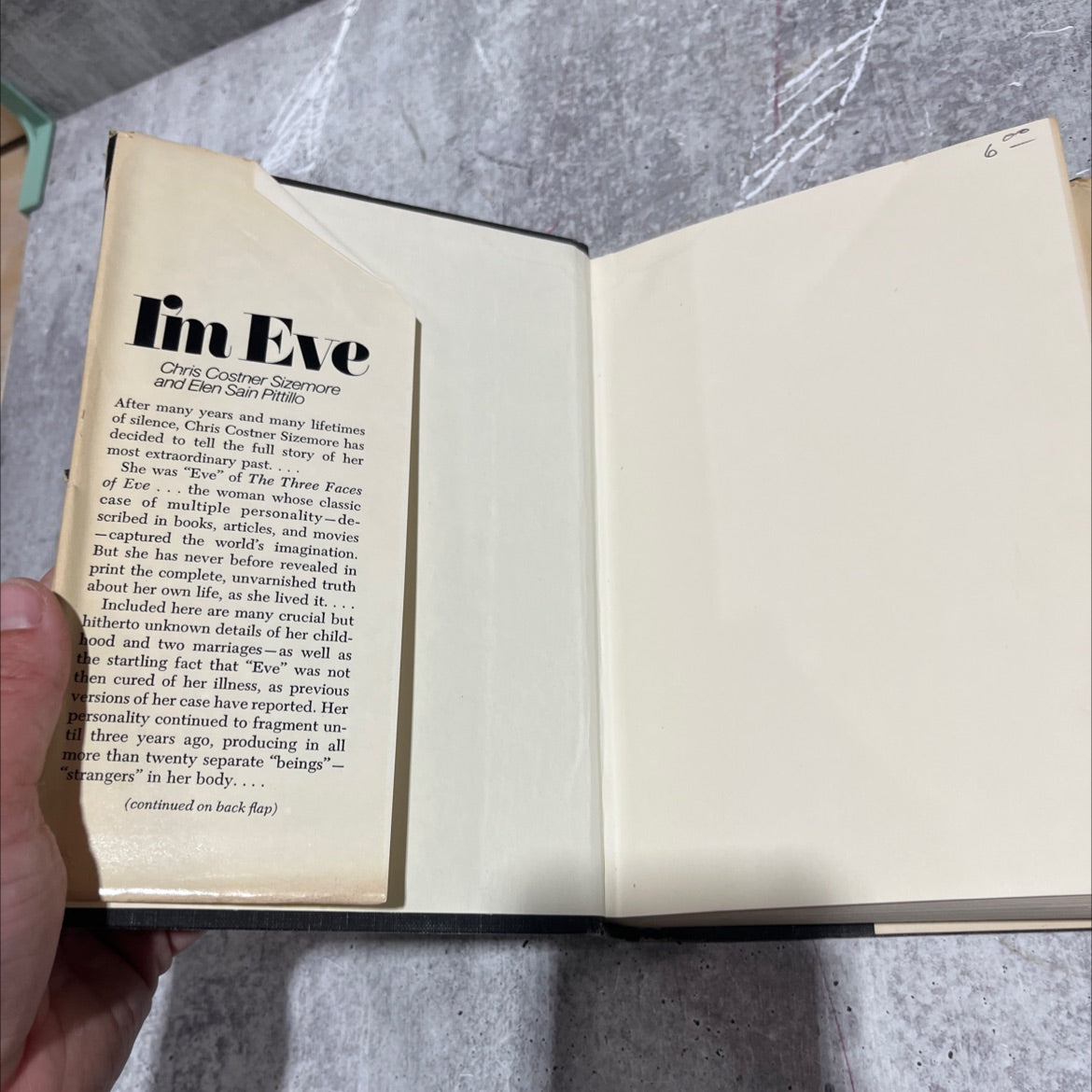 i'm eve book, by chris costner sizemore and elen sain pittillo, 1977 Hardcover image 4