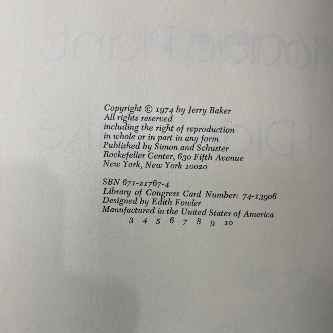 i never met a house plant i didn't like book, by Jerry Baker, 1974 Hardcover image 3