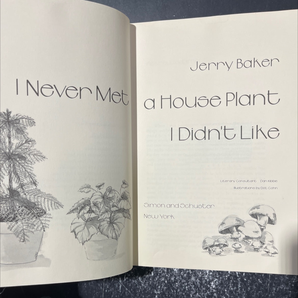 i never met a house plant i didn't like book, by Jerry Baker, 1974 Hardcover image 2