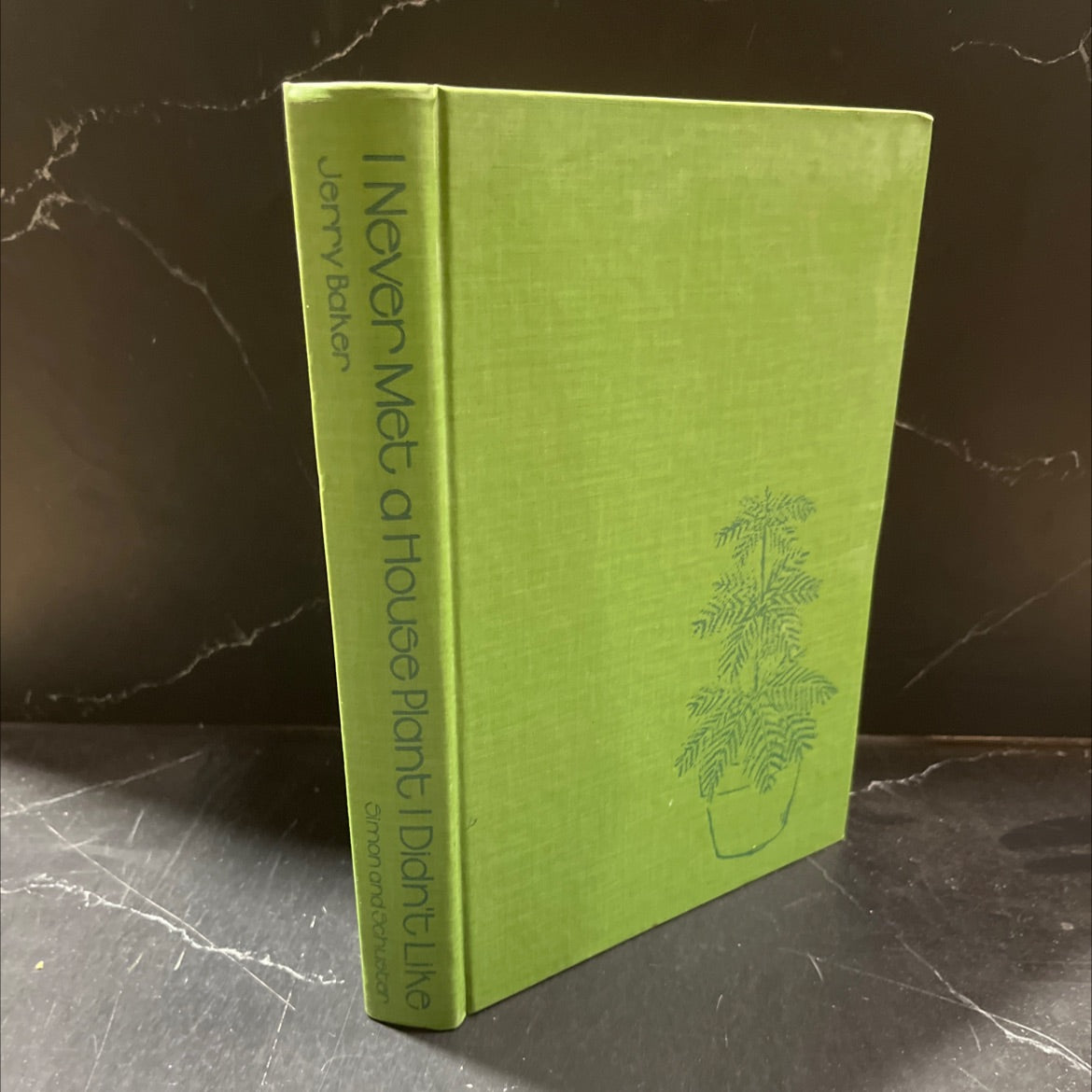 i never met a house plant i didn't like book, by Jerry Baker, 1974 Hardcover image 1