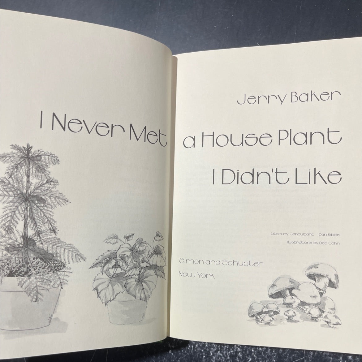 i never met a house plant i didn't like book, by Jerry Baker, 1974 Hardcover image 2