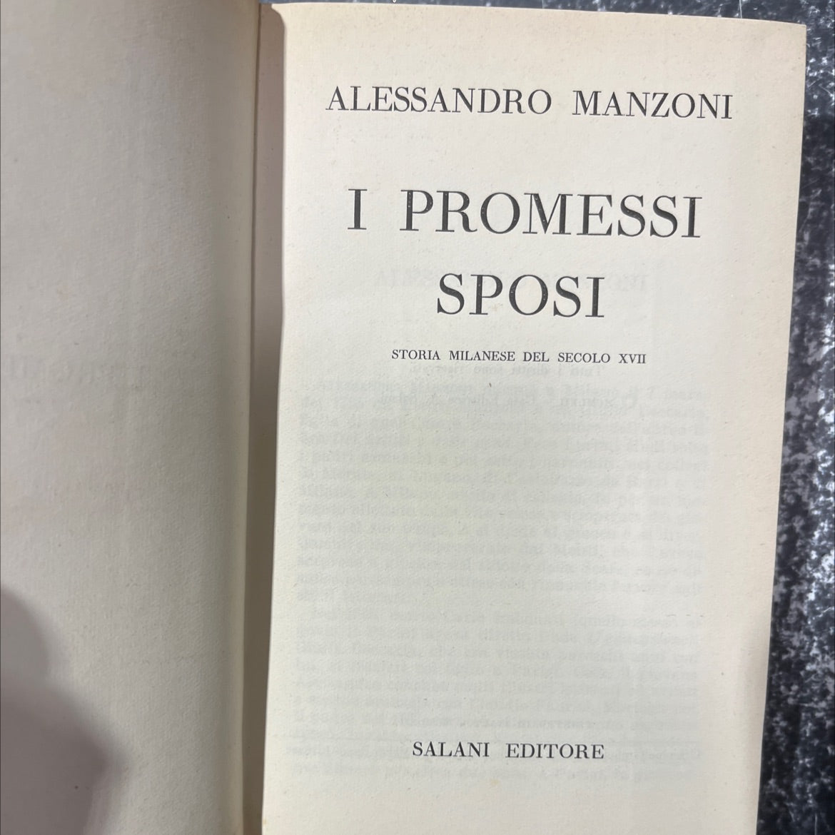 i promessi sposi storia milanese del secolo xvii book, by alessandro manzoni, 1962 Hardcover image 2