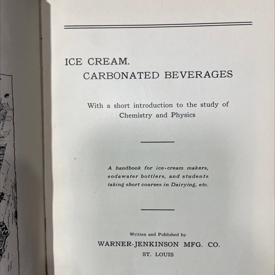 ice cream. carbonated beverages with a short introduction to the study of chemistry and physics book, by image 2