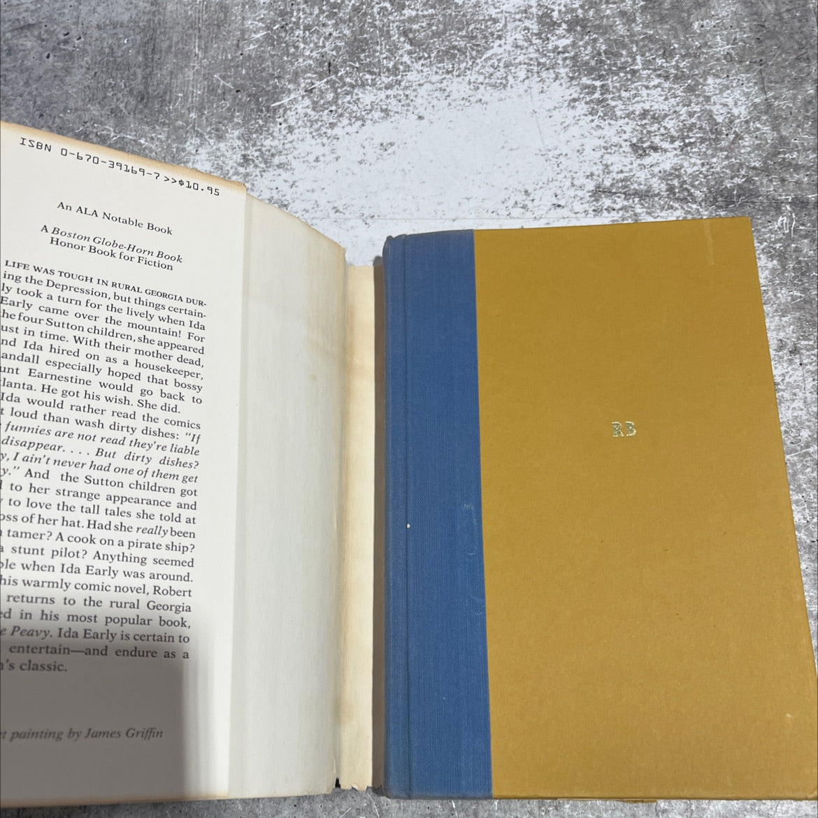 ida early comes over the mountain book, by robert burch, 1980 Hardcover image 4