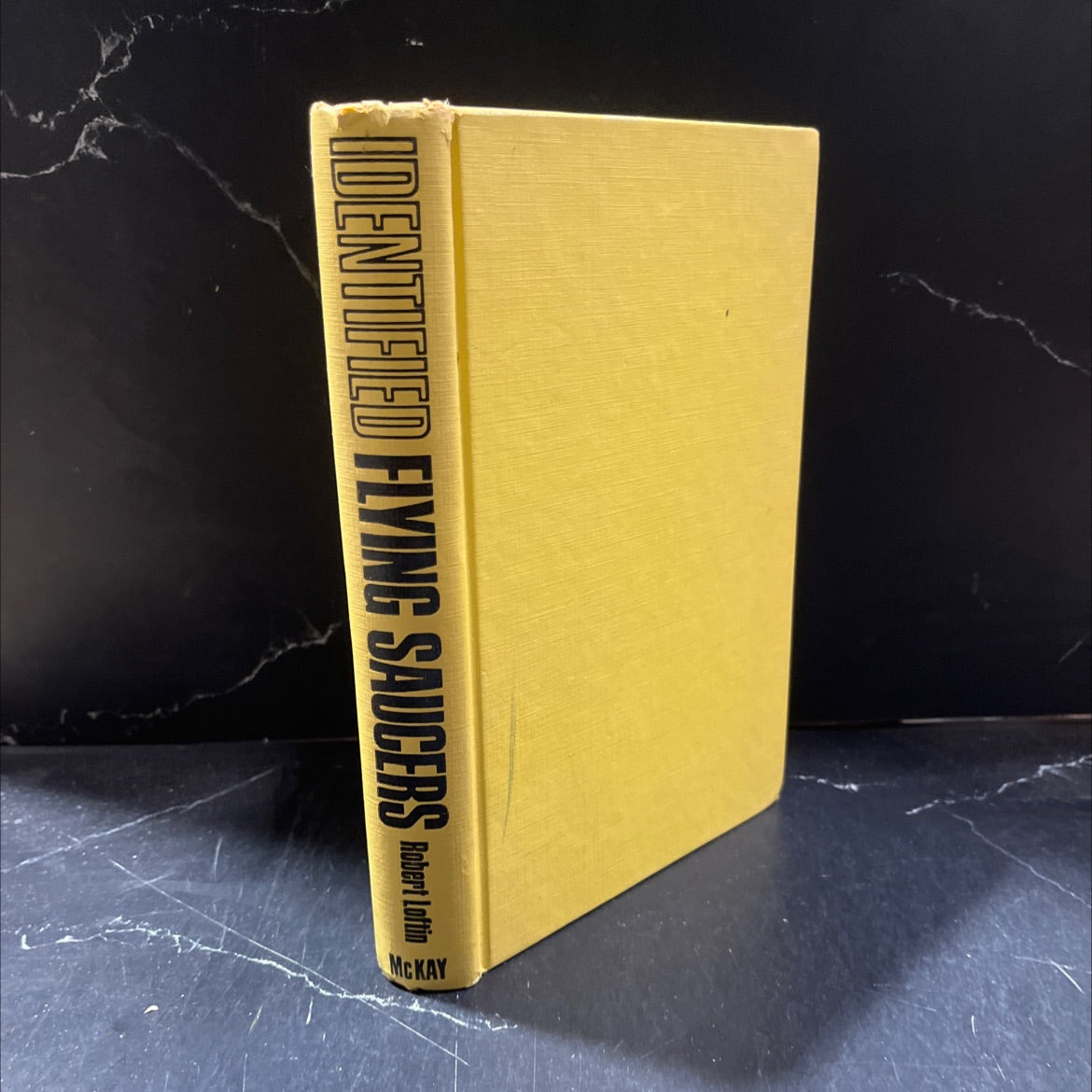 identified flying saucers book, by robert loftin, 1968 Hardcover image 1