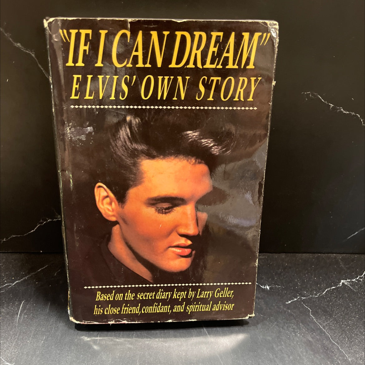 if i can dream book, by larry geller and joel spector, 1989 Hardcover image 1