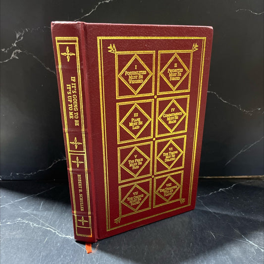 if it's going to be, it's up to me: the eight proven principles of possibility thinking book, by Robert H. Schuller, image 1