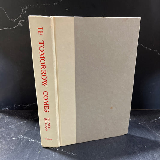 if tomorrow comes book, by sidney sheldon, 1985 Hardcover image 1