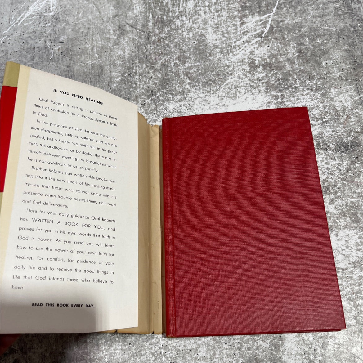 if you need healing do these things book, by Oral Roberts, 1955 Hardcover image 4