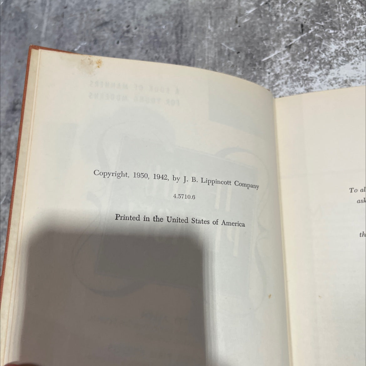 if you please a book of manners for young moderns book, by betty allen, mitchell pirie briggs, 1950 Hardcover image 3