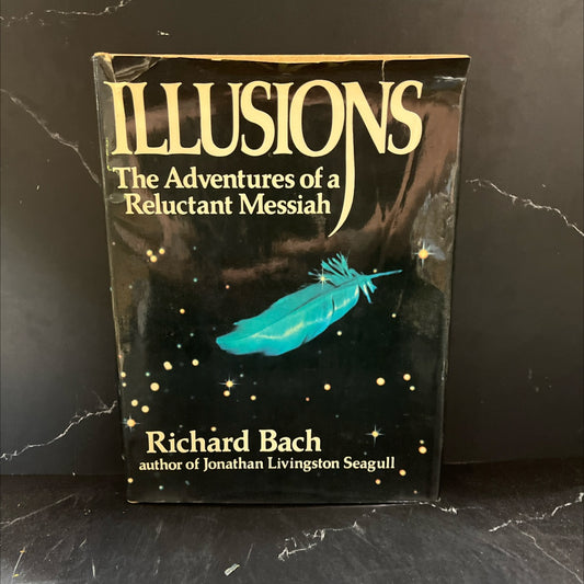illusions the adventures of a reluctant messiah book, by Richard Bach, 1977 Hardcover image 1