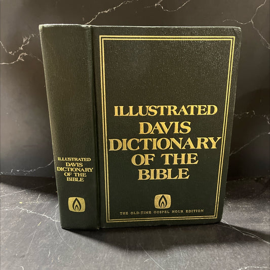 illustrated davis dictionary of the bible the old-time gospel hour edition book, by unknown, 1973 Leather image 1