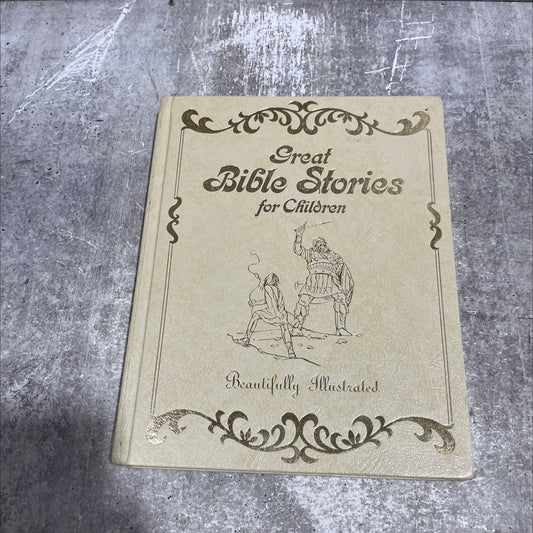illustrated great bible stories for children paraphrased in today's english text book, by R. Lane Easterly, 1974 image 1