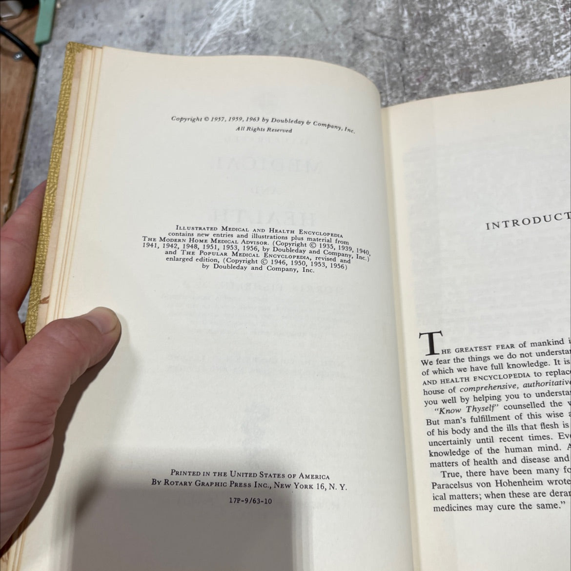 illustrated medical and health encyclopedia book, by morris fishbein, m.d., 1963 Hardcover image 3