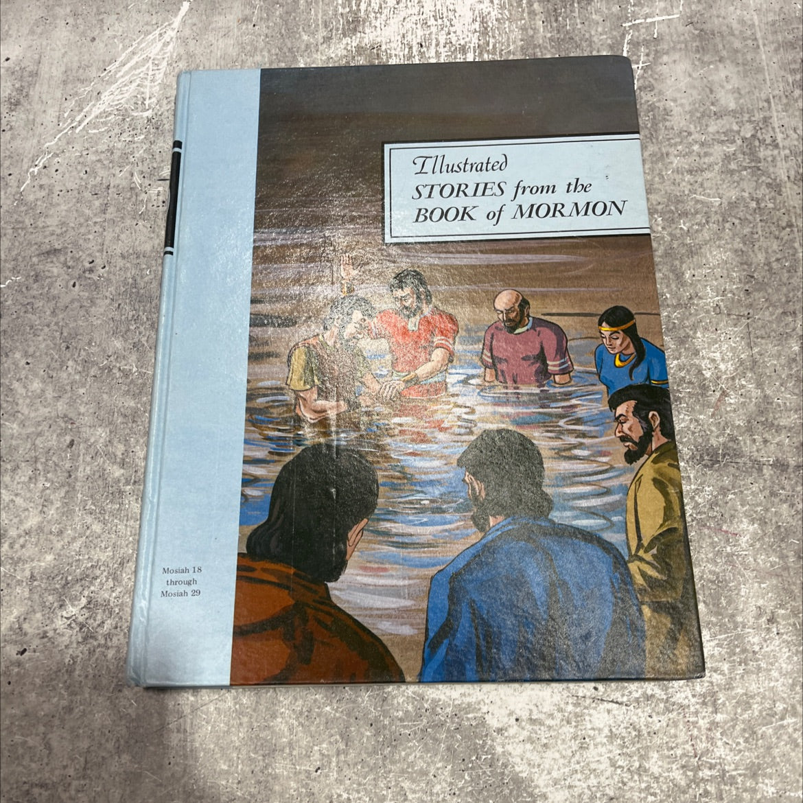 illustrated stories from the book of mormon volume 7 book, by Dr. Clinton F. Larson, Joseph N. Revill, 1970 Hardcover image 1