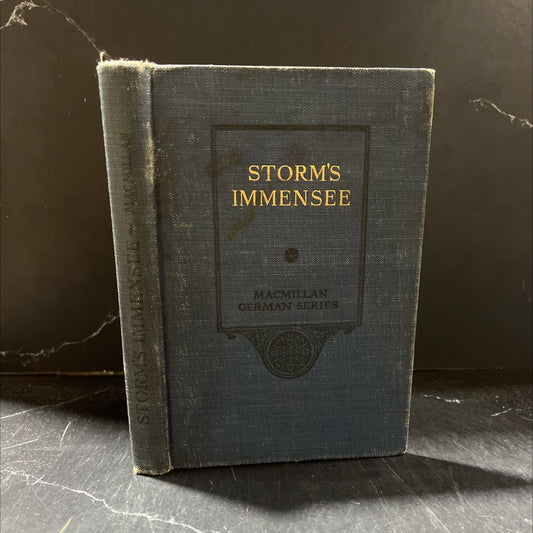 immensee book, by theodor storm, 1917 Hardcover image 1