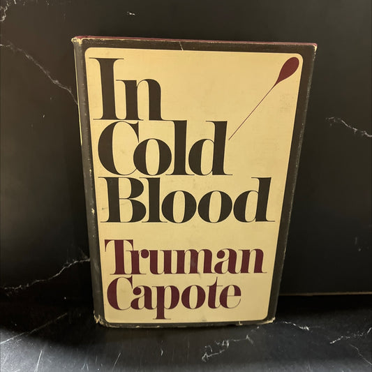 in cold blood book, by truman capote, 1965 Hardcover image 1