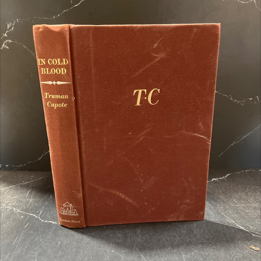 in cold blood book, by truman capote, 1965 Hardcover image 1