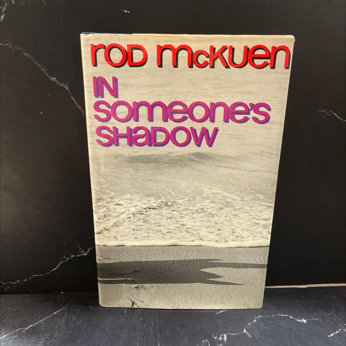 in someone's shadow book, by rod mckuen, 1970 Hardcover image 1
