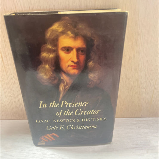 in the presence of the creator book, by gale e. christianson, 1984 Hardcover, First Edition, Vintage image 1